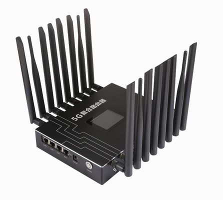 Router SIM Cloud Server multi de Bonnding del ancho de banda de Live Broadcast X5 5G 5G