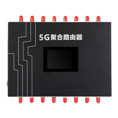 Enrutador de enlace de ancho de banda 4G 5G LTE 4 SIM 0.8A-1.5A Práctico
