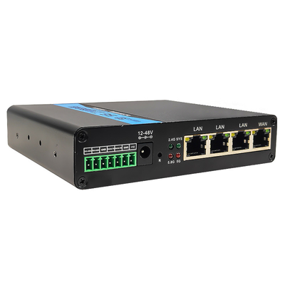 enrutador industrial 5G 500-700mA, enrutador inalámbrico industrial 1000Mbps
